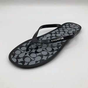 Coach jelly sandals size 7